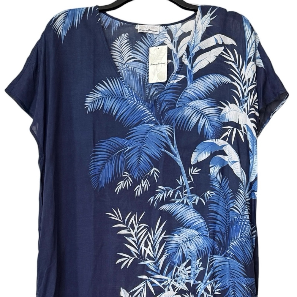 Tommy Bahama Palmera Isle Cover-Up Caftan - Picture 6 of 15